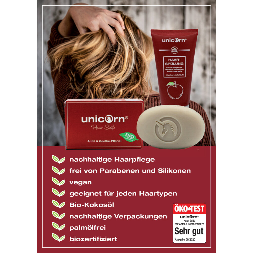 unicorn® Apfel-Haarpflege - 