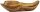 Olivenholzschale rustikal, oval lang, 12x30cm