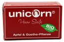 unicorn® Apfel-Haarseife mit Goethepflanzen-Extrakt 16g