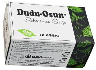 Dudu-Osun® CLASSIC - Schwarze Seife aus Afrika, 150g