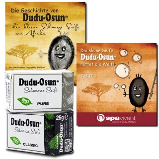 Dudu-Osun® Classic & Pure mit Kurzgeschichte Teil 1 & 2