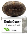 white edition - Dudu Osun® PURE parfümfrei, 25g + Olivenholz Schale Blatt